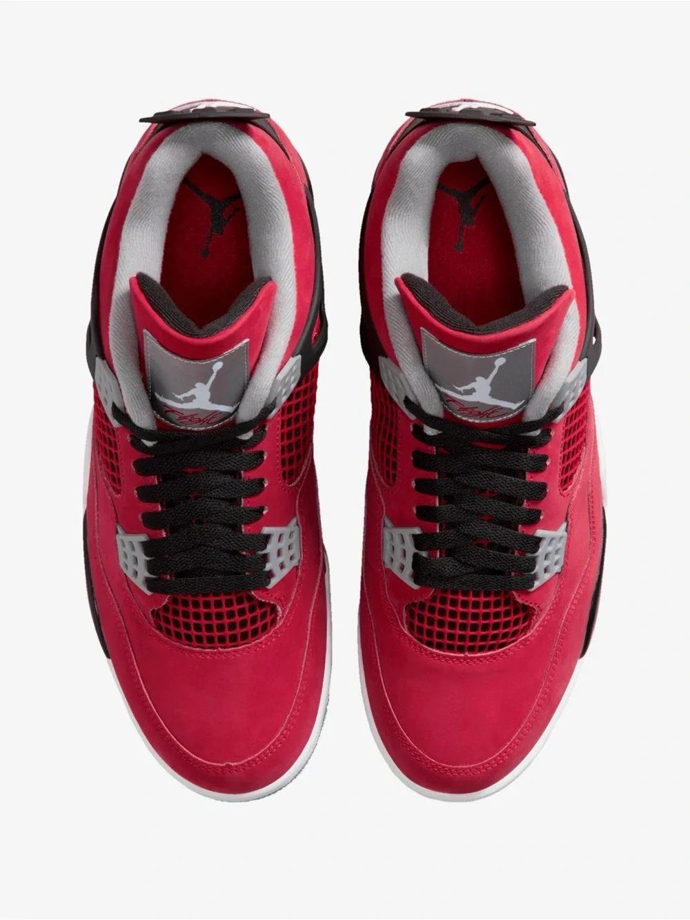Nike Air Jordan 4 in Red, Black and Grey. Size 11.5